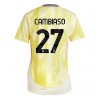 Juventus Andrea Cambiaso #27 Bortedrakt Kvinner 2024-25 Kortermet